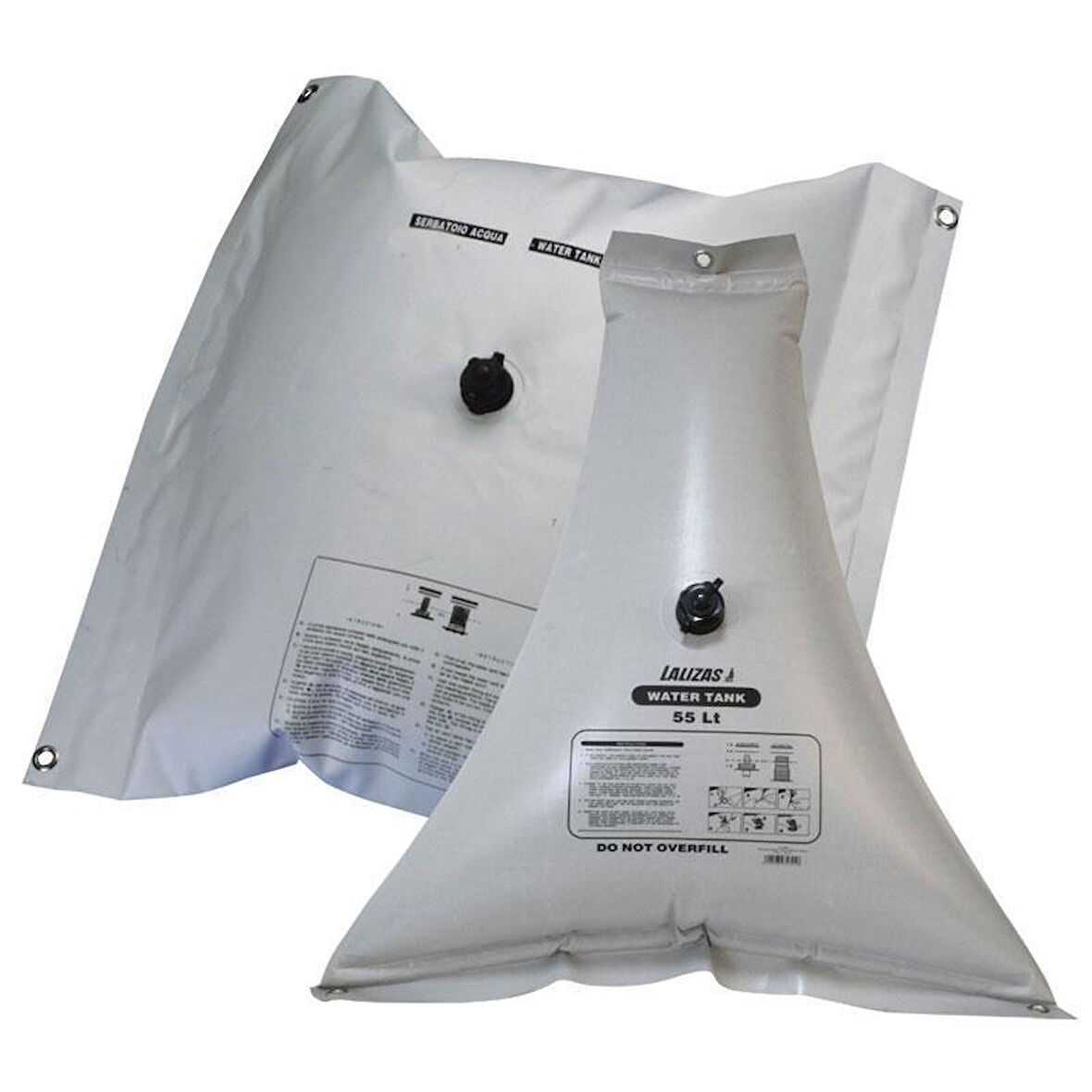 Flexible Water Tank 74X170cm - 200Lt - Grey