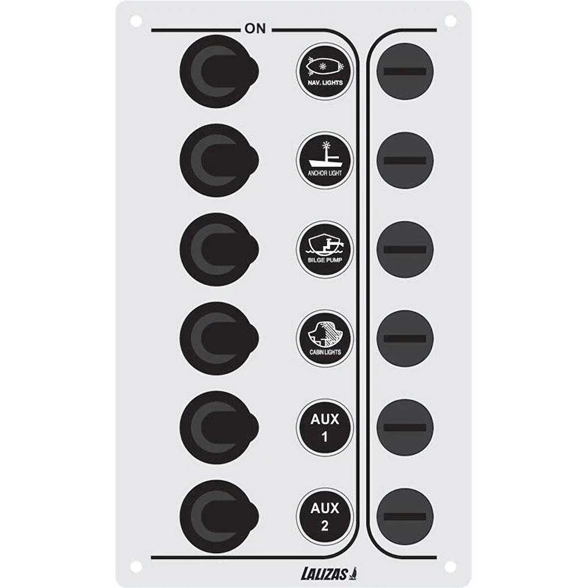 Kontrol Paneli "Sp6 Ekonomi",6 Su Geçirmez Anahtar
