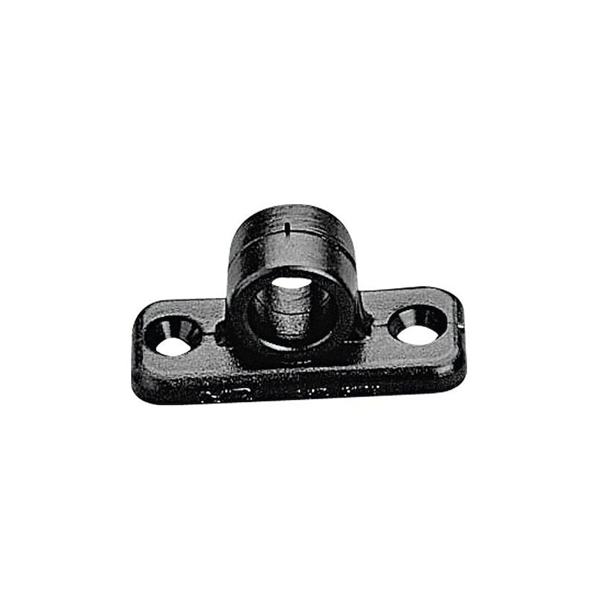 Fairlead Max Rope Ø10mm, 40x17mm, Black