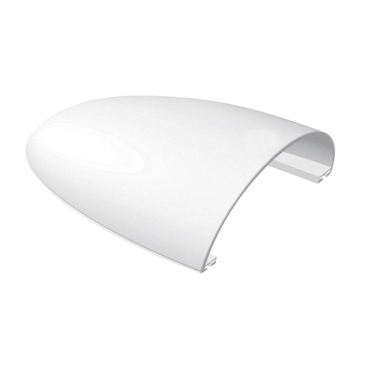 Ventilation Clam Shell Cover, 215x180x70mm, White