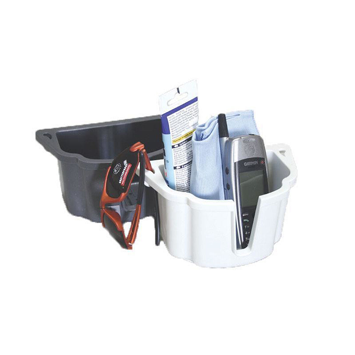 Çok Amaçlı Büyük Kap  "Store-All,19x11,3x10cm,Beyaz