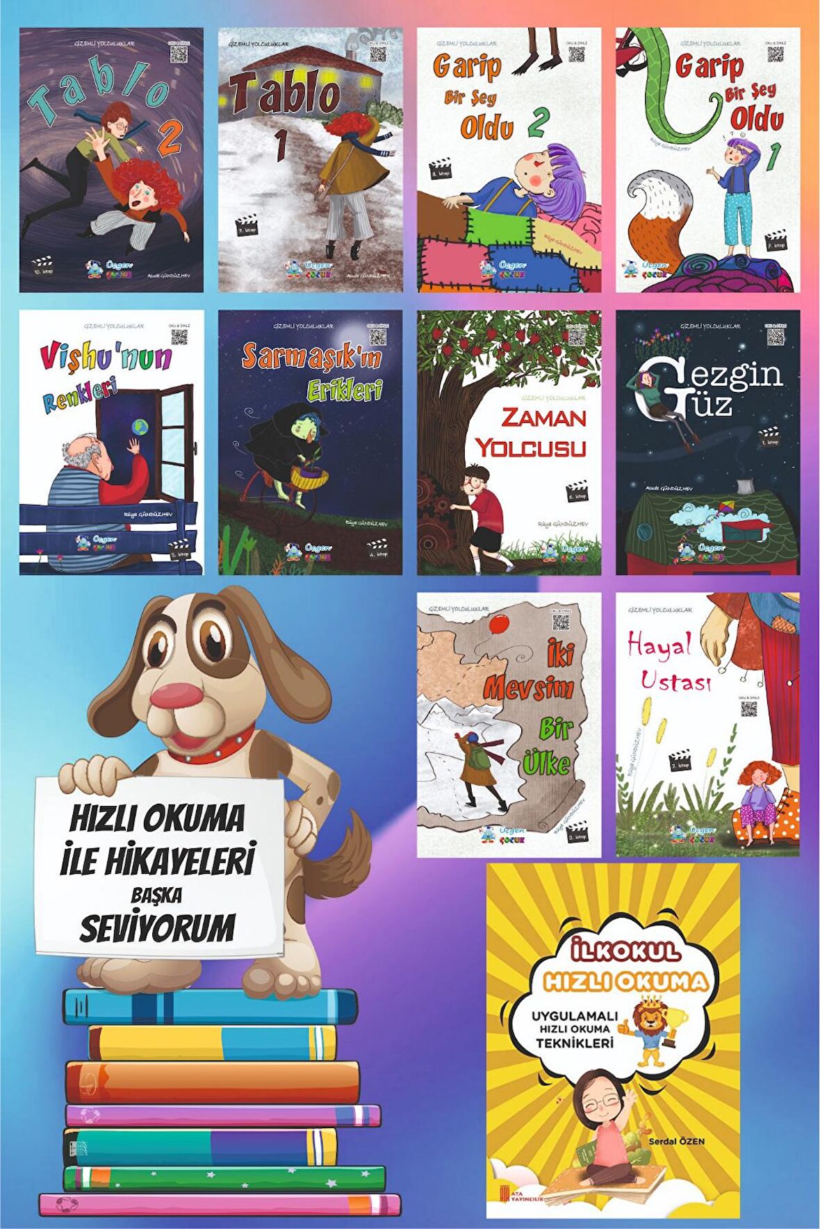 GİZEMLİ YOLCULUKLAR Serisi - 10 Kitap + Hızlı Okuma