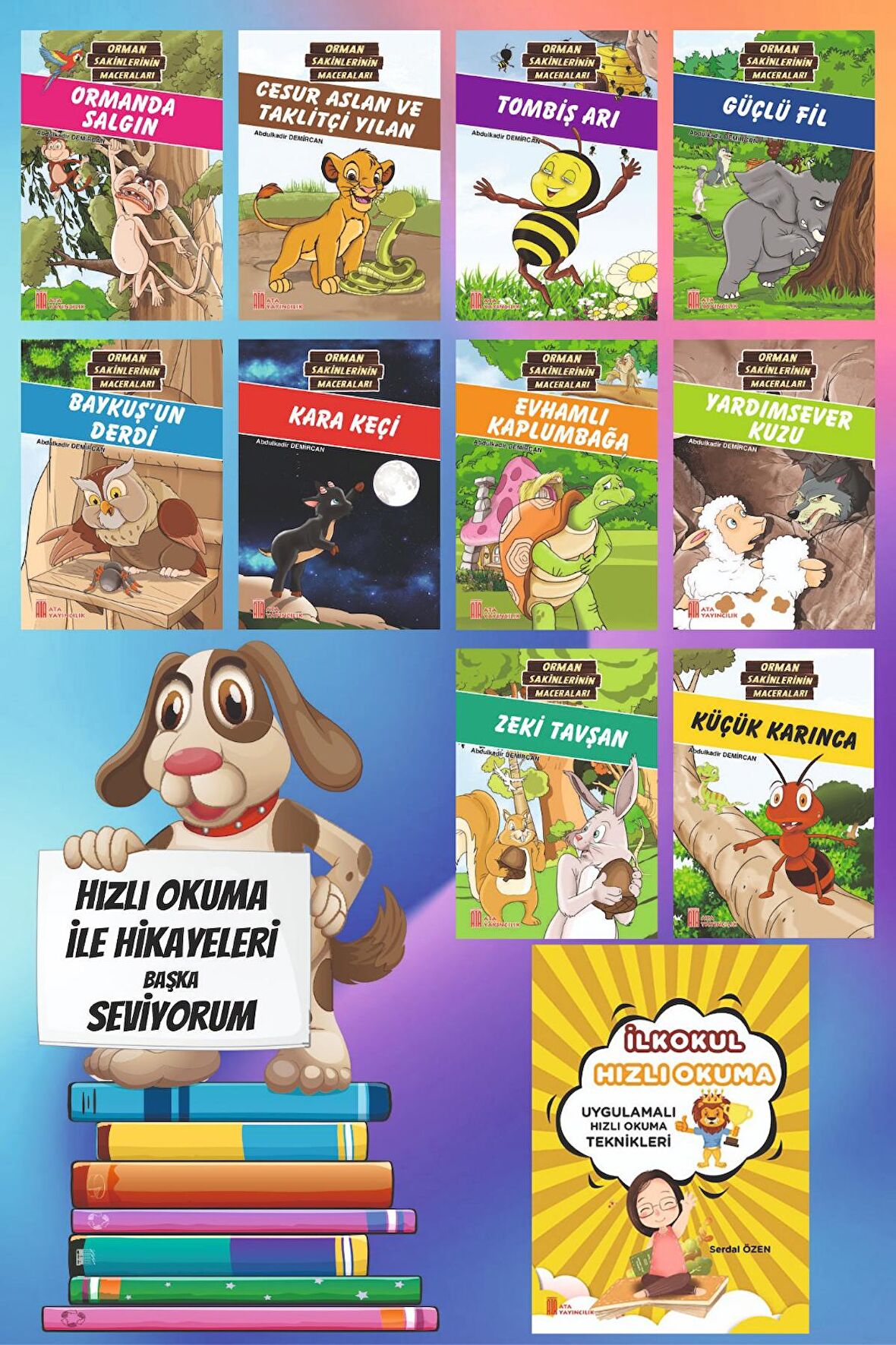 Ata 2.Sınıflar İçin Orman Sakinlerinin Maceraları + Hızlı Okuma