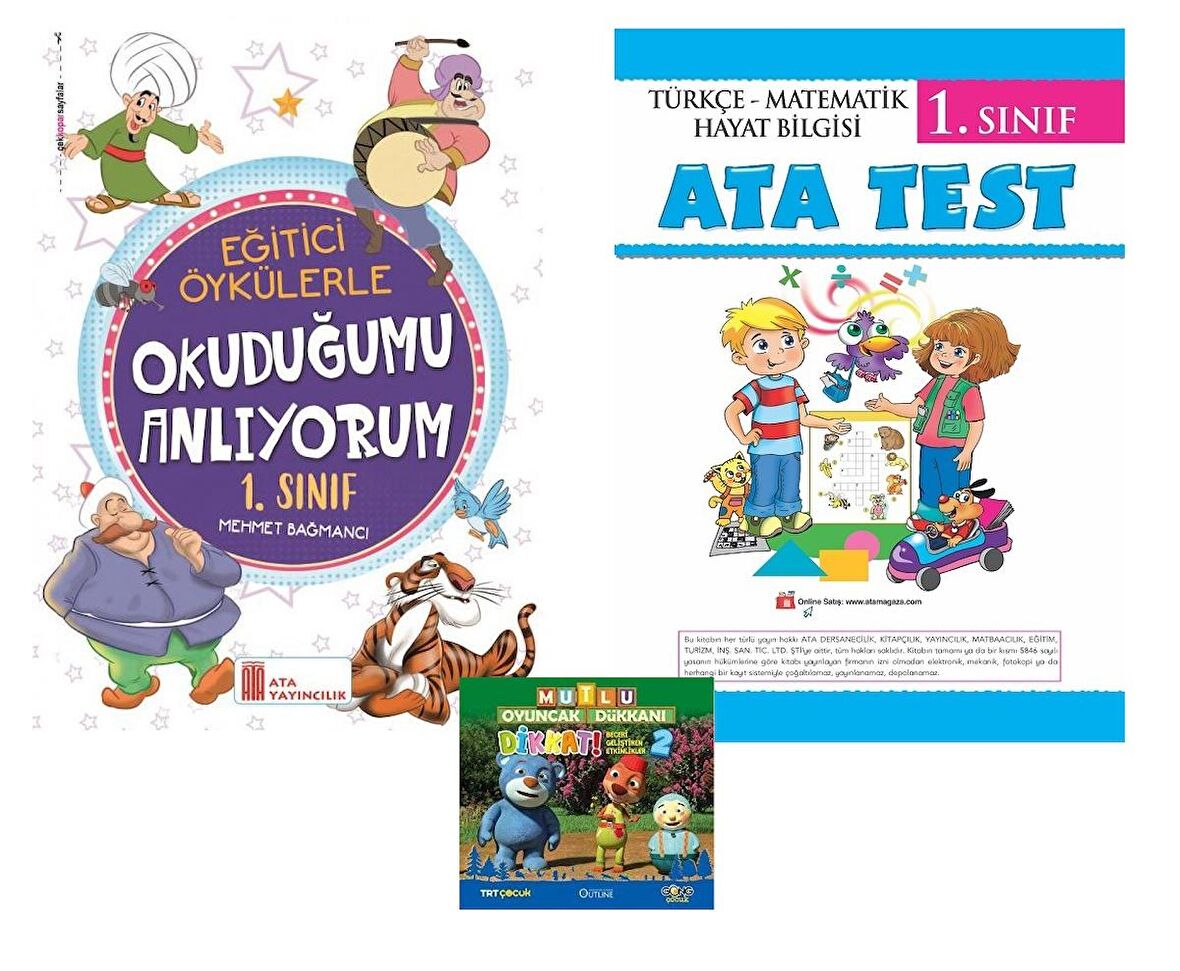 1.Sınıf Okuduğumu Anlıyorum+ Ata Test