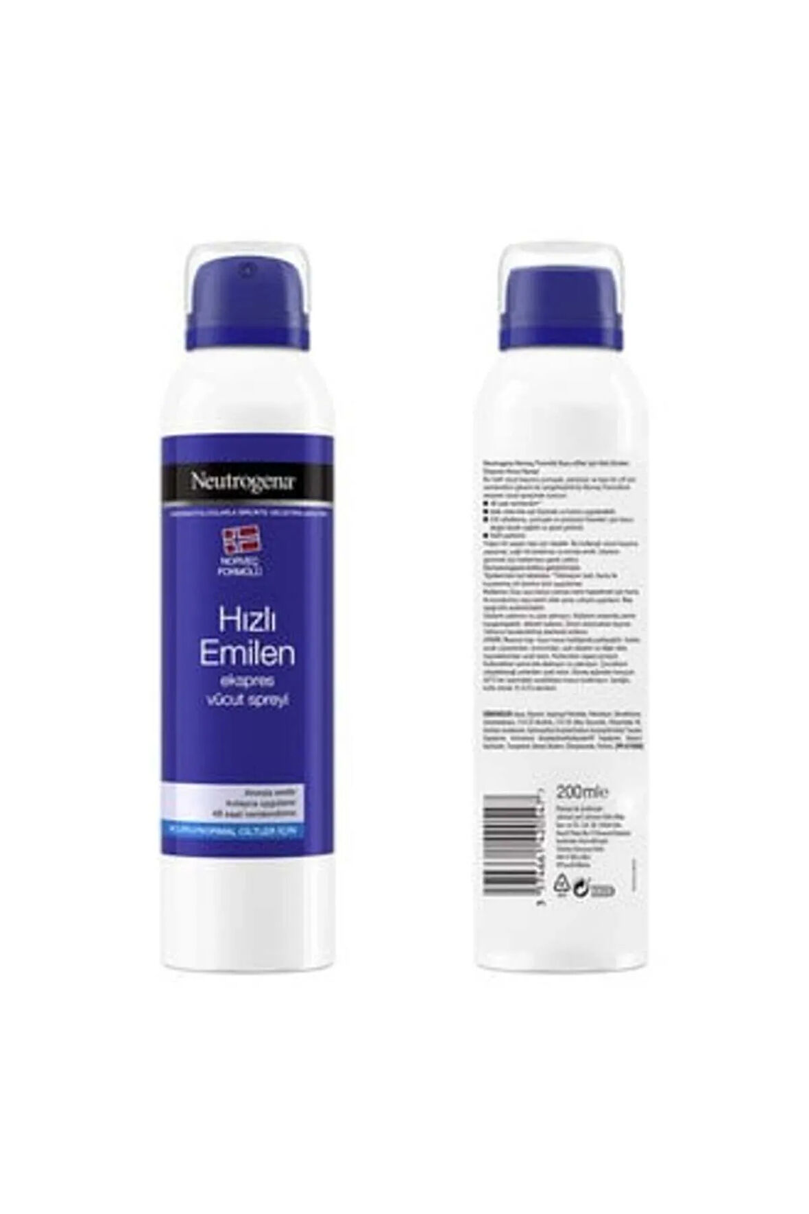 Fast Absorbing Body Spray 200Ml