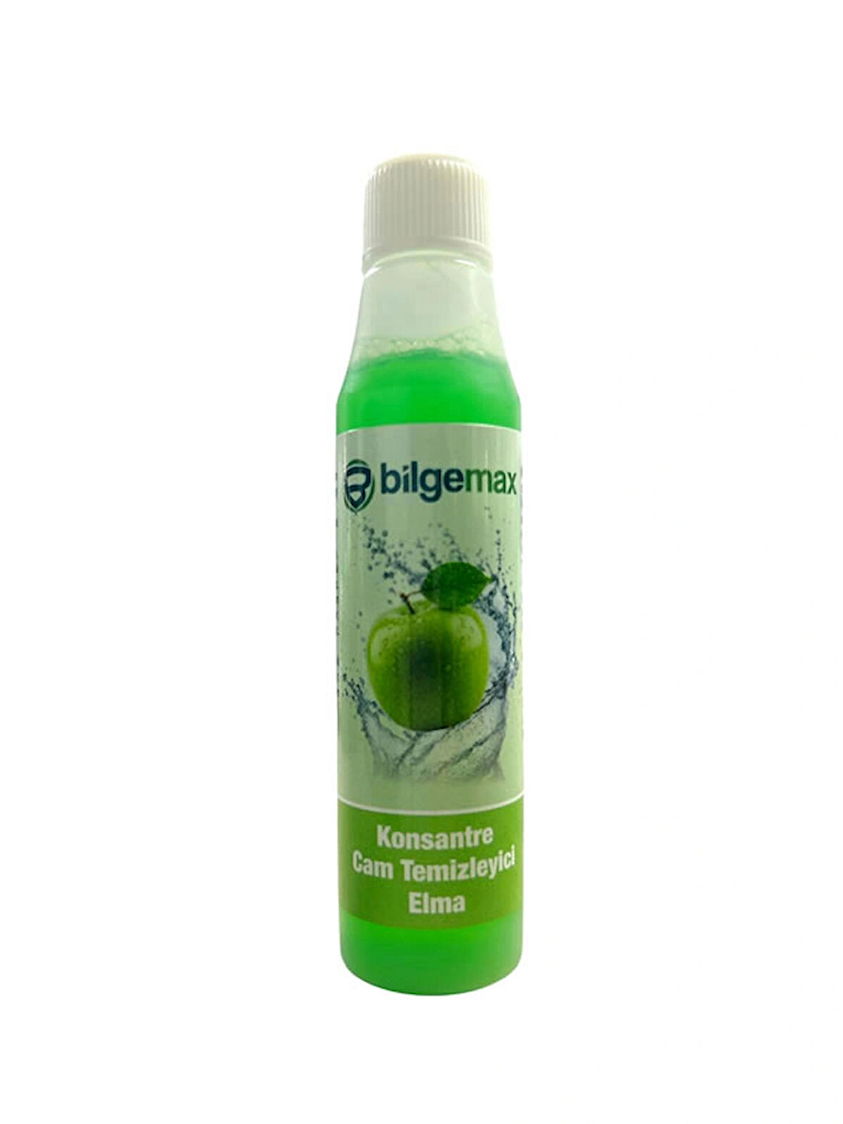 BİLGEMAX KONSANTRE ELMA CAM TEMİZLEYİCİ SABUNU (33 ML X 10 ADET)