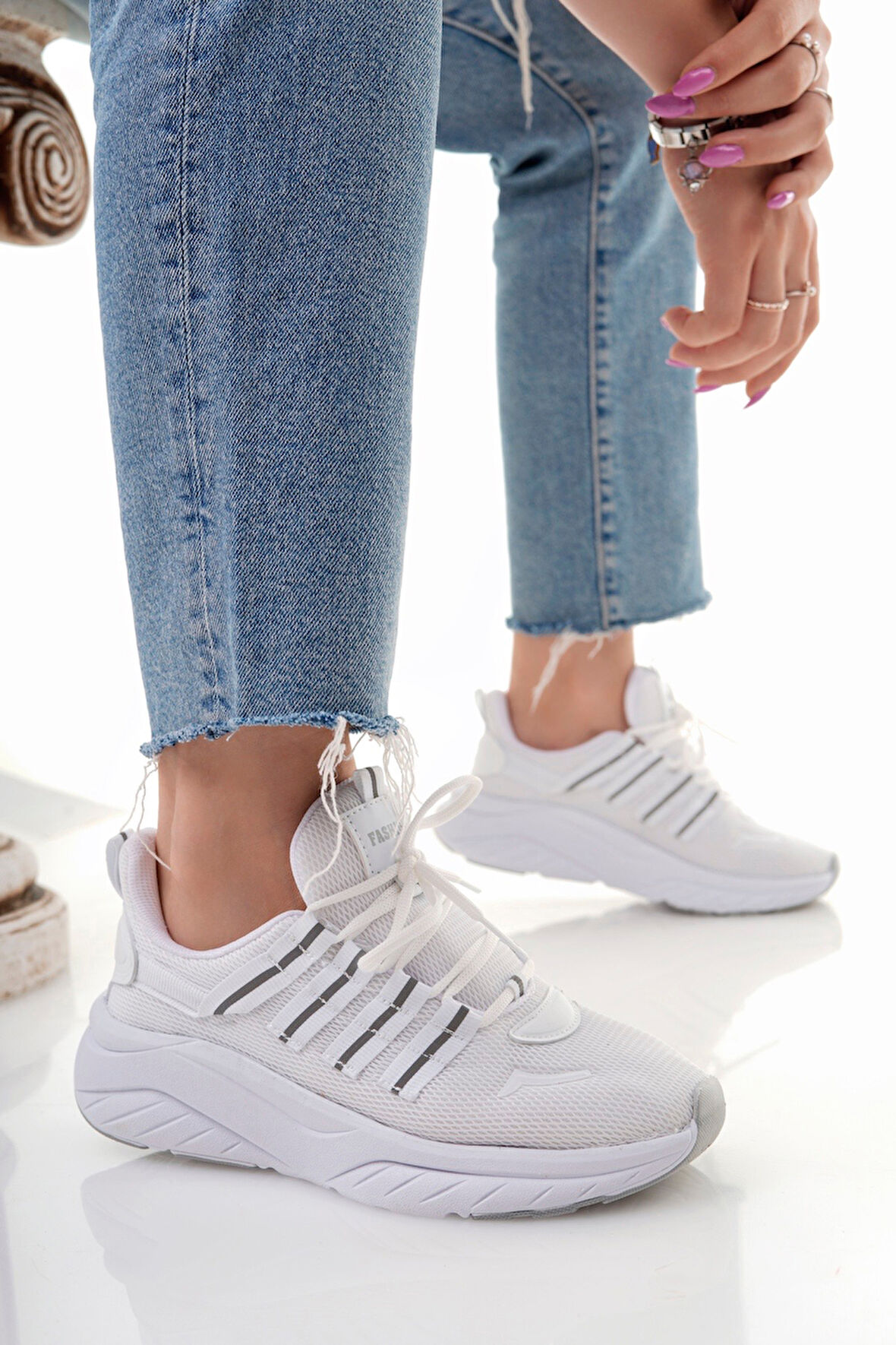 2109 SNEAKER HAFİF ÇİFT RENKLİ TABAN