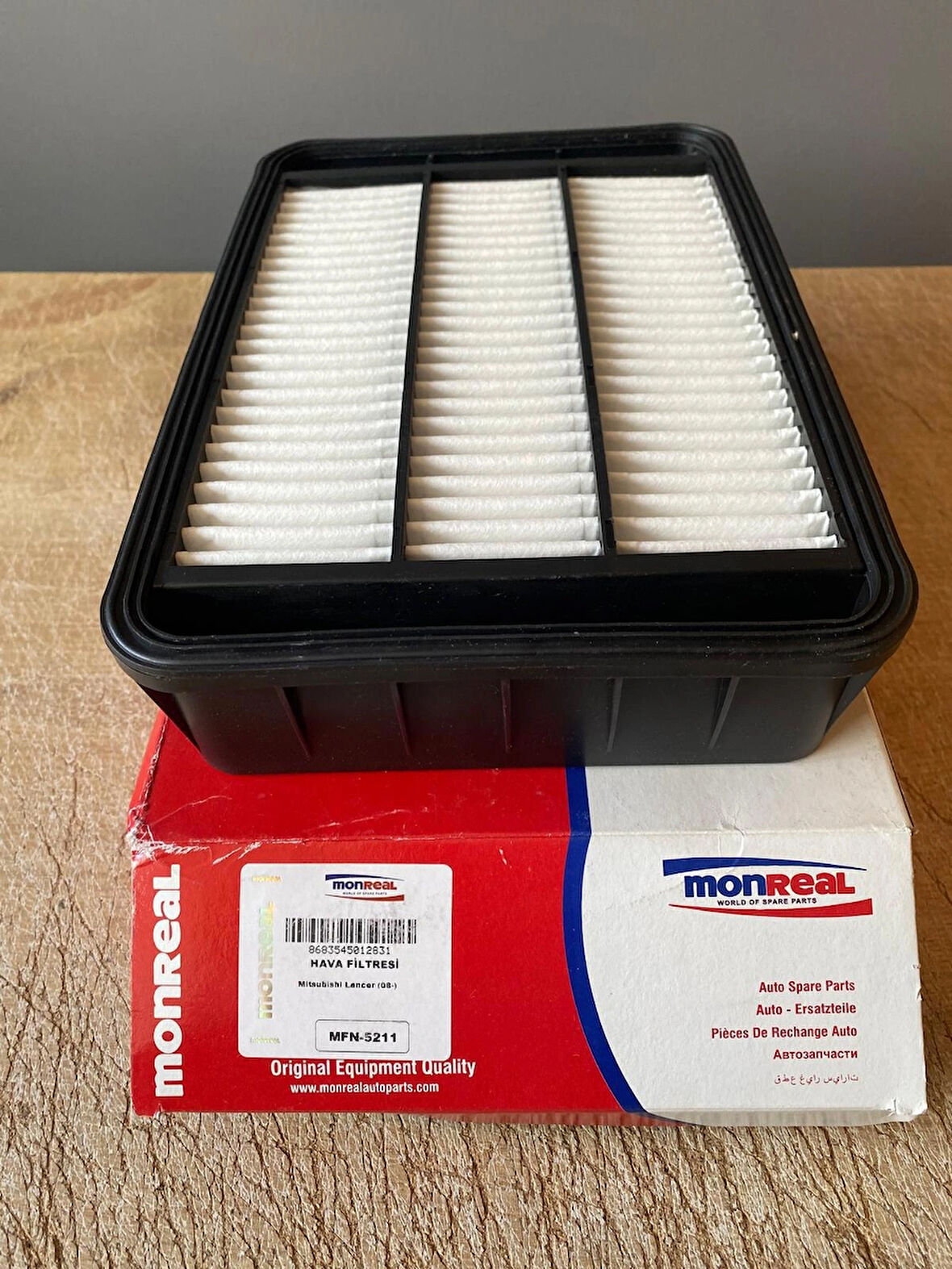 Monreal MFN-5211 Hava Filtresi C4 AIRCROSS 1.6 P4007 2.2 ASX LANCER VIII OUTLANDER II 1500A023 1444RU