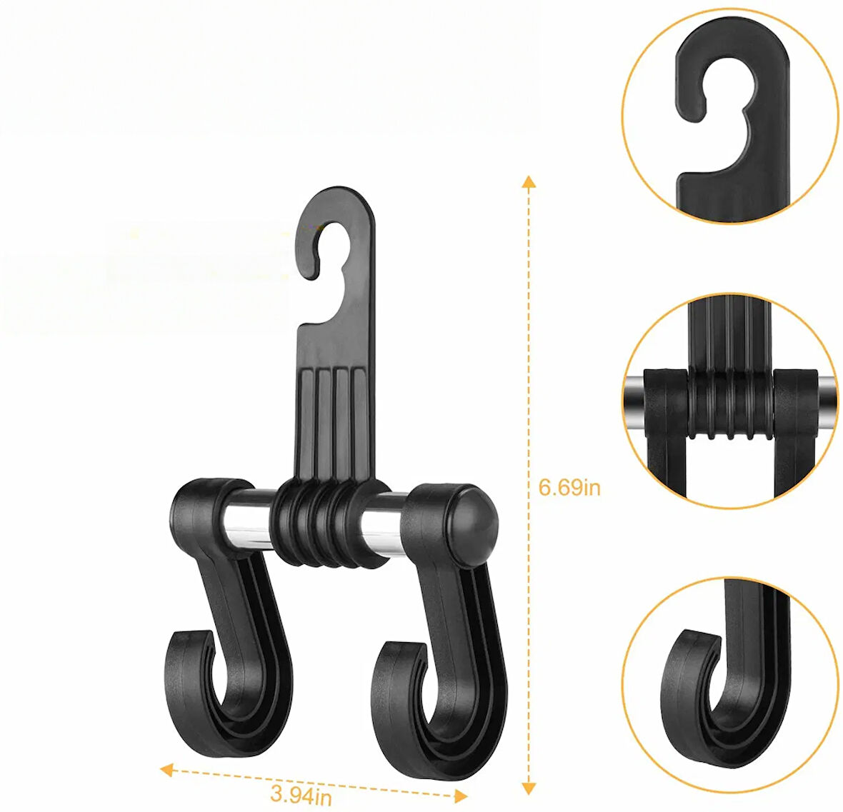 Araç İçi Koltuk Arkası Askı