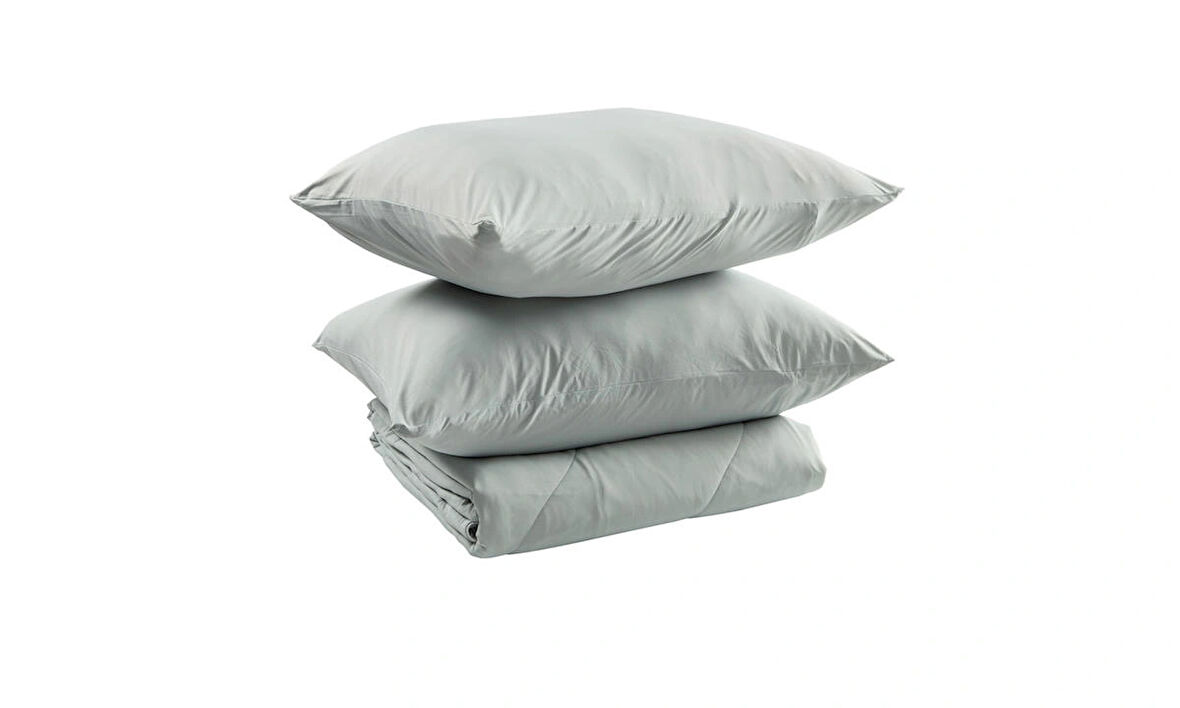 İdaş Cool Plus Yorgan Seti Çift Kişilik 195x215 Açık Mavi