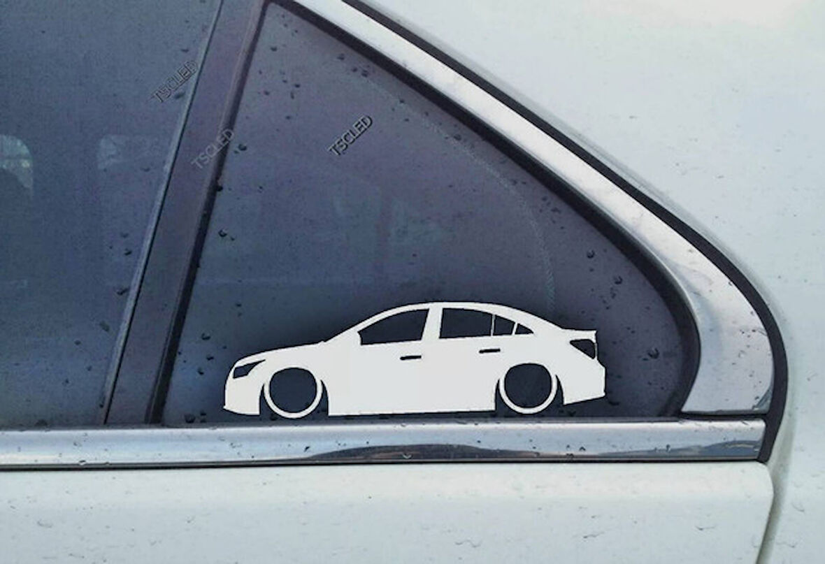 CRUZE sedan Kelebek Cam Oto Sticker 17 CM 2 Adet