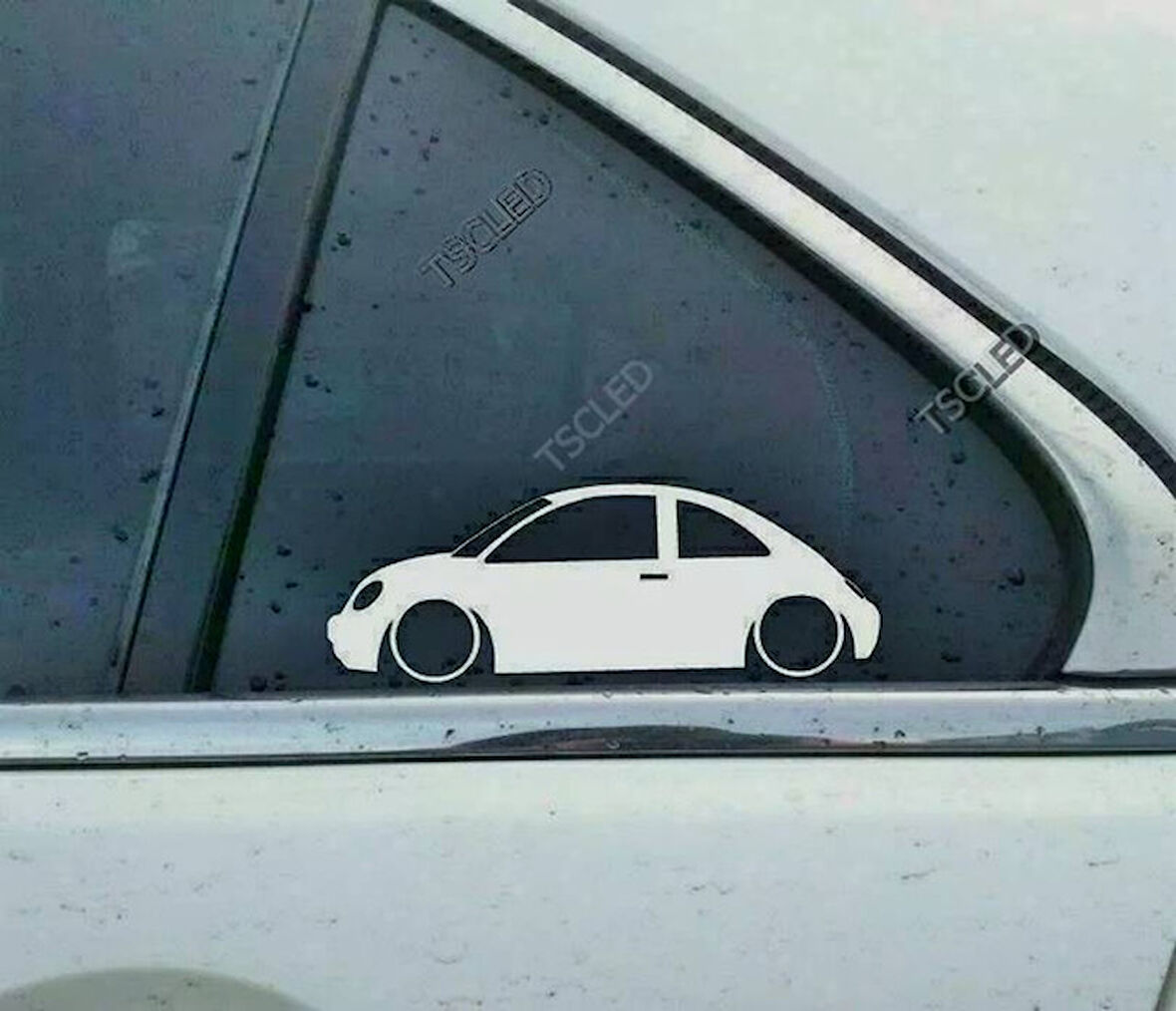 New Beetle 1998-2011 Kelebek Cam Araba oto Sticker 19 cm 2 Adet