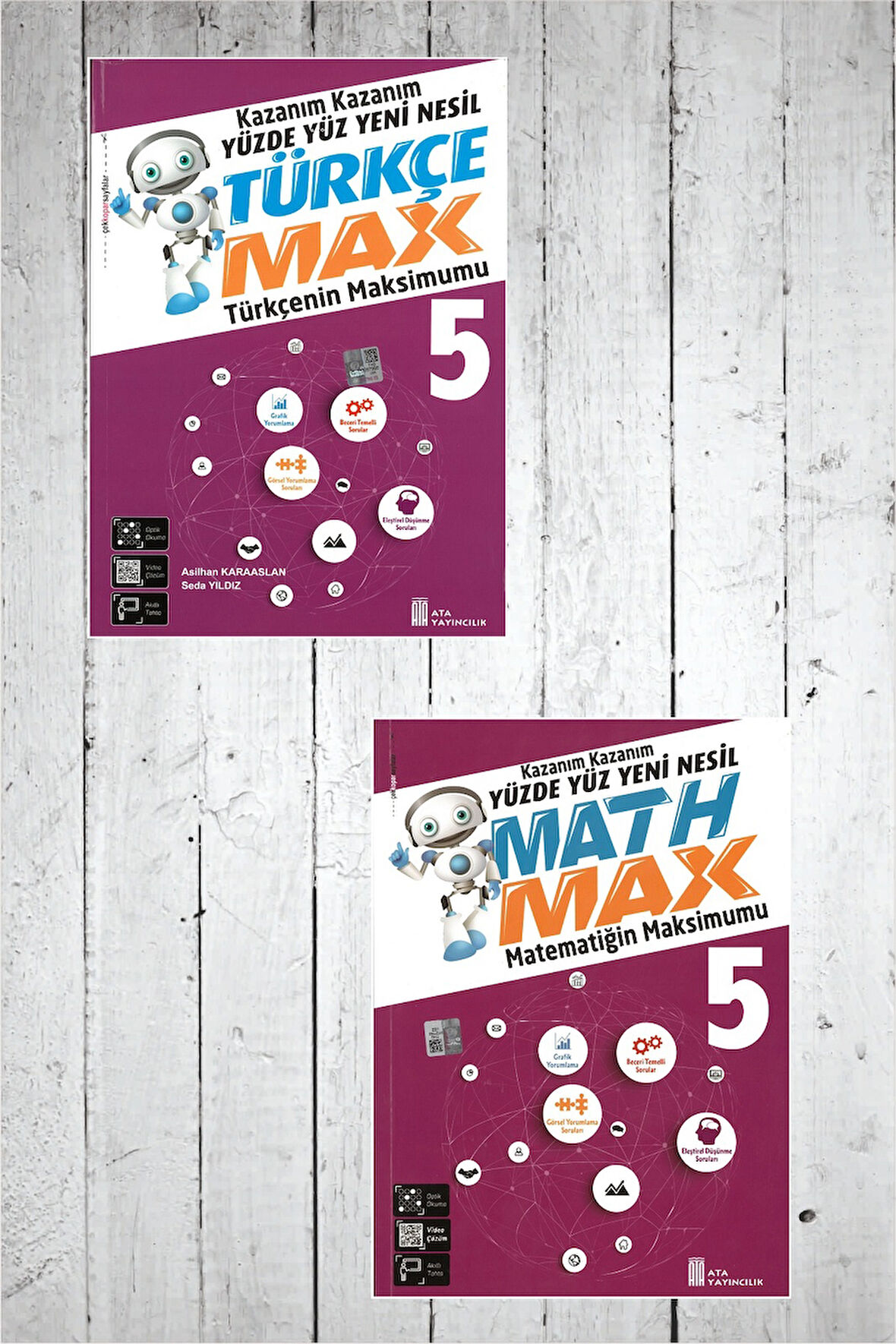 Ata 5.Sınıf Türkçe Max-Matematik Max(Yüzde Yüz Yeni Nesil)