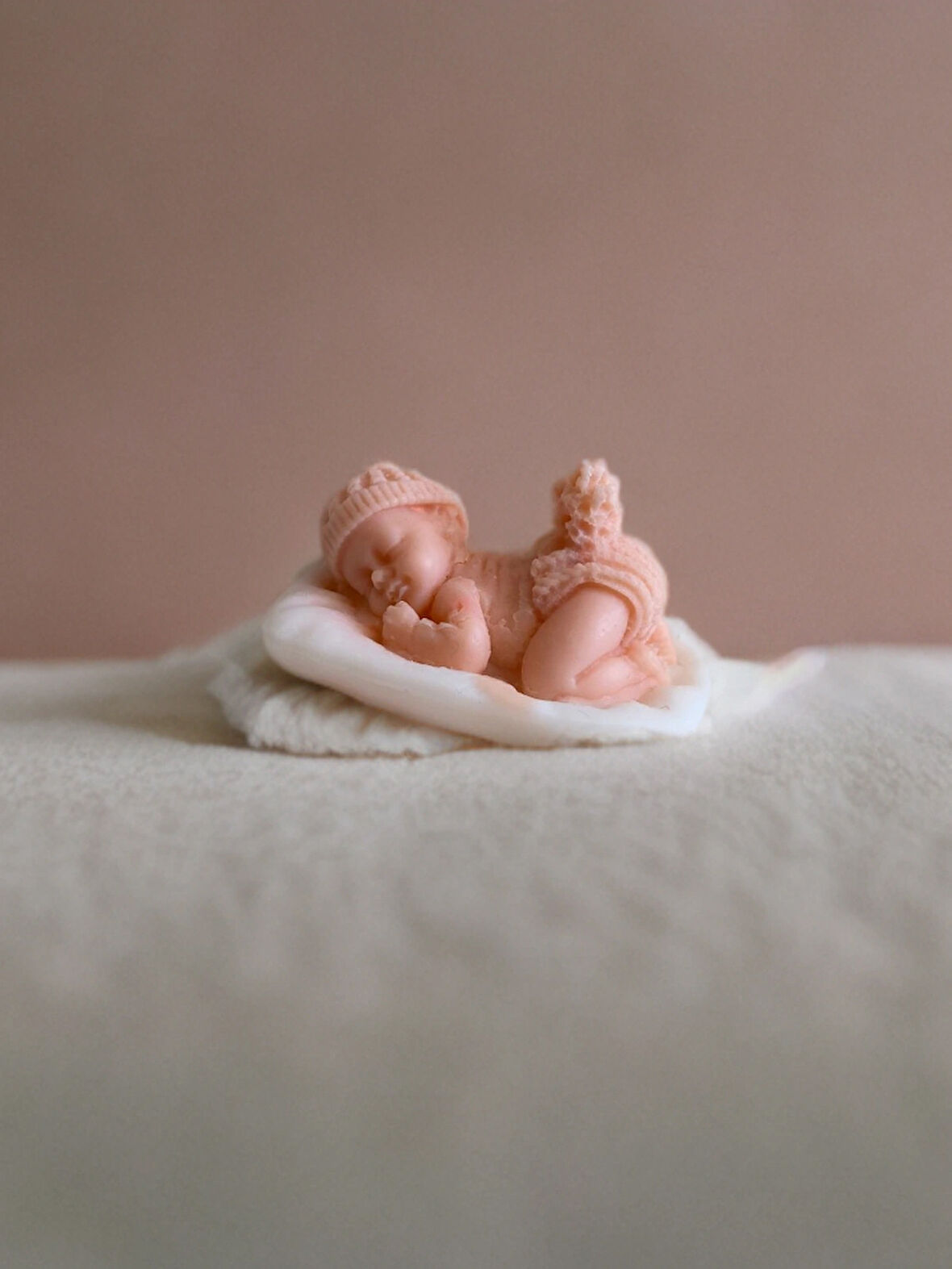 15 Adet Kutulu Uyuyan Bebek Mum 