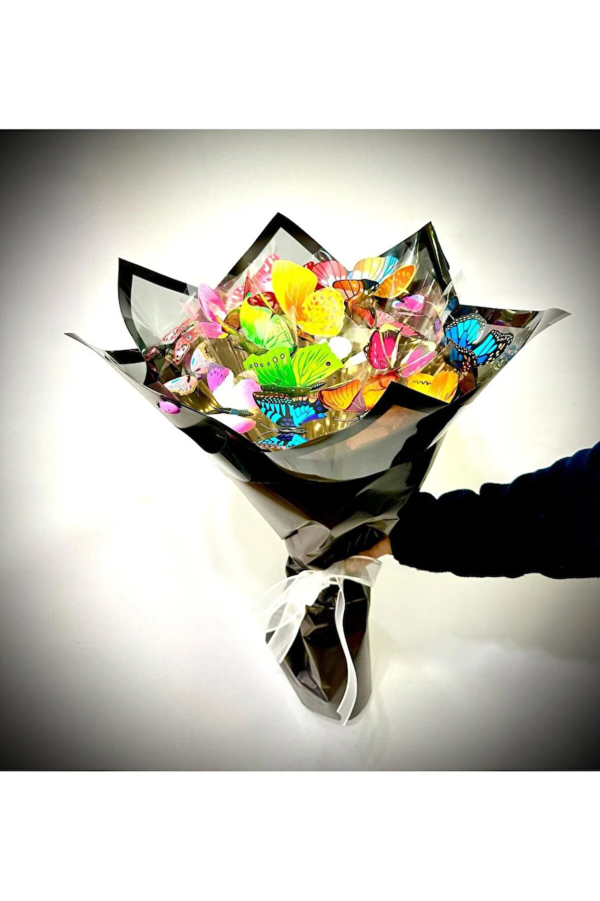 Kelebek Buketi (ışıklı)
