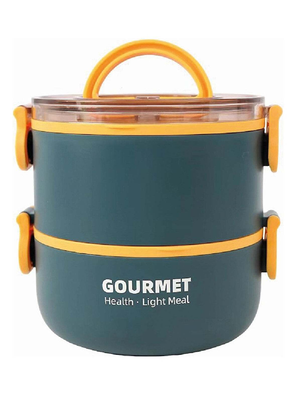 Fixpoint Çelik Beslenme Kabı Iki Katlı 1200ML Petrol Mavisi 1802