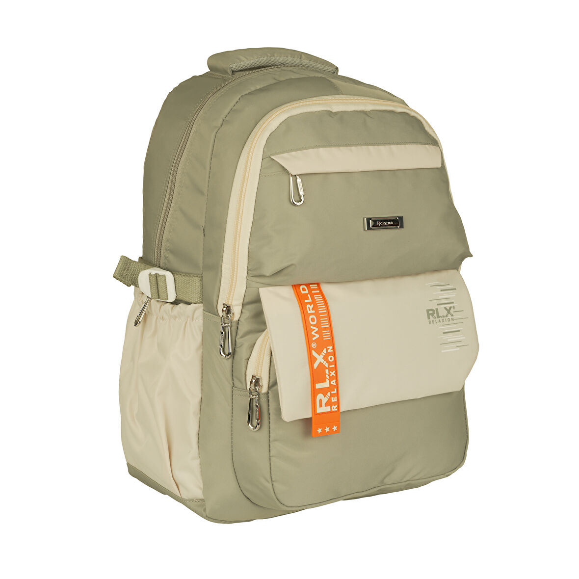 Relaxion Haki 2059 Su Geçirmez Astarlı Kumaş Sırt Çantası