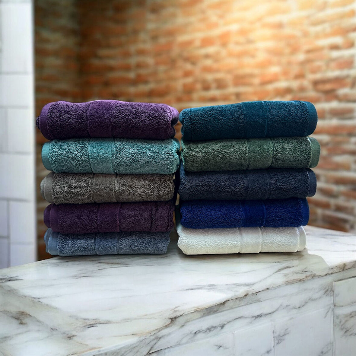 Özdilek Svv Border El Yüz Havlusu 10 Adet