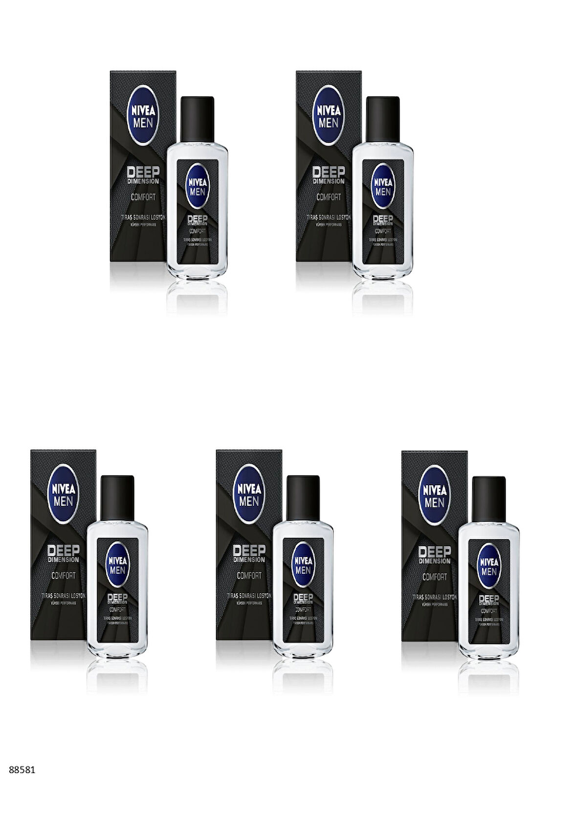 88581 NIVEA MEN DEEP DIMENSION TIRAŞ SONRASI LOSYON  5 ADET