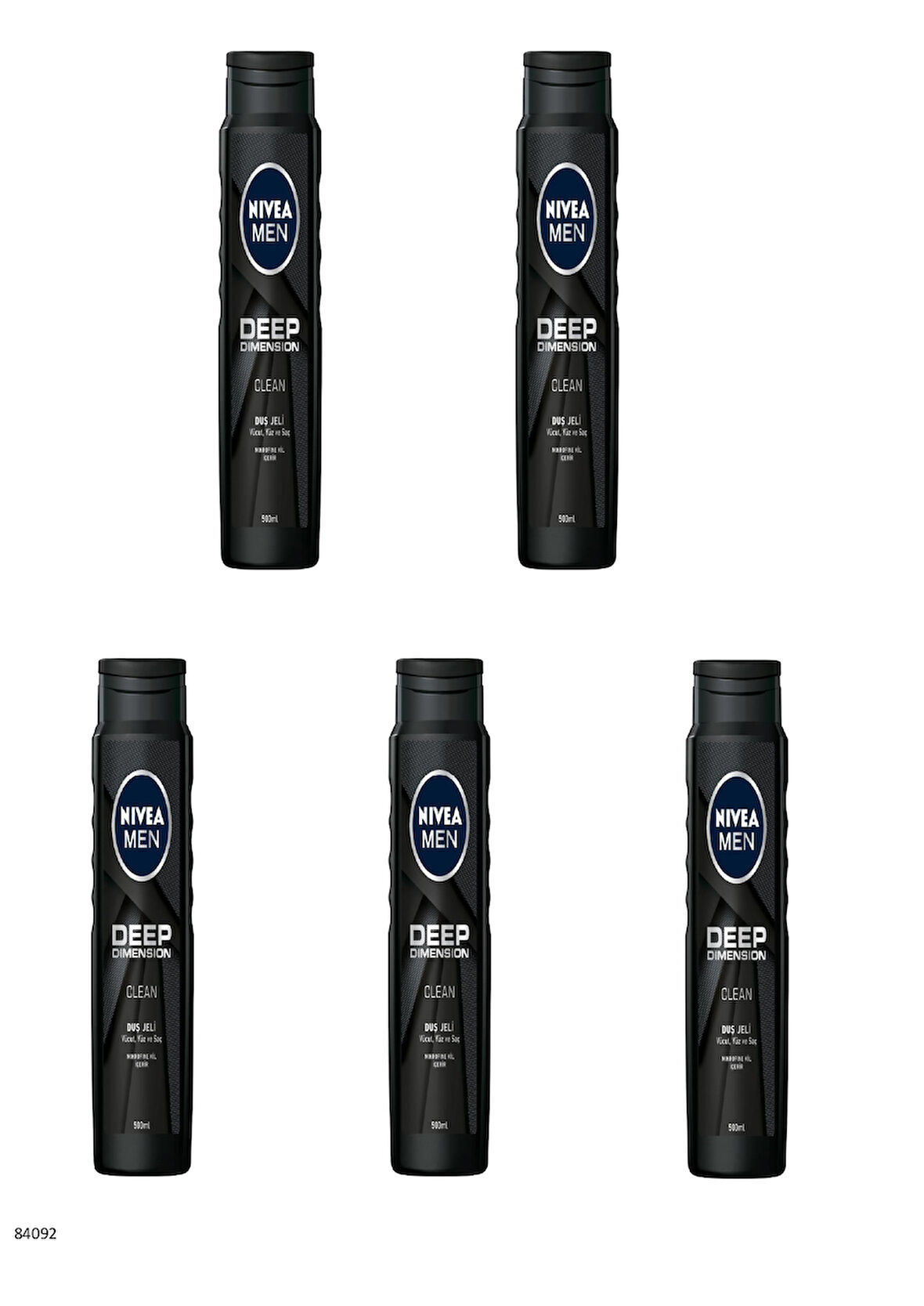 84092 DEEP DIMENSION DUŞ JELİ 500ML  5 ADET