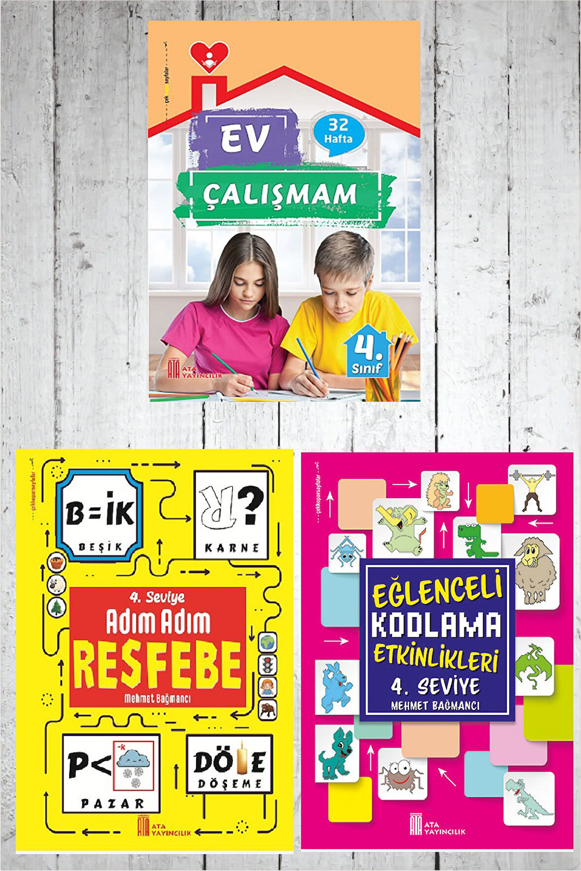 4.Sınıf Ev Çalışmalarım+Kodlama+Resfebe