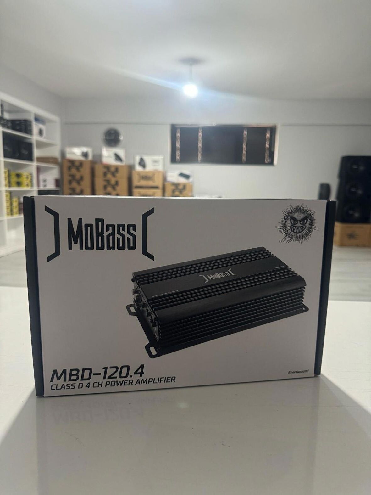 MOBASS MBD-120.4 4 KANAL STEREO AMFİ 2024 YENİ ÜRÜN