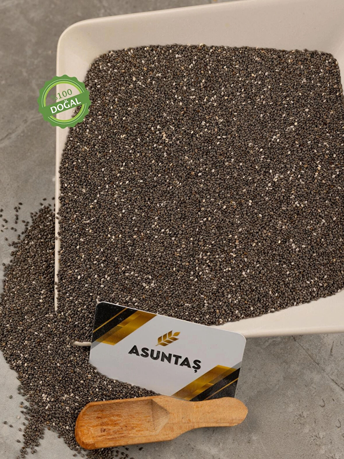 Chia Tohumu Katkısız Glutensiz Vakumlu Paket 200g