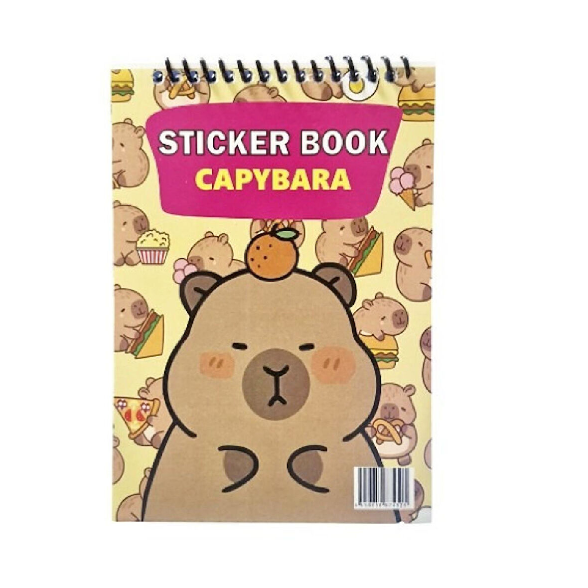 Linea Ars Desing A6 8 Yaprak Sticker Defteri Capybara