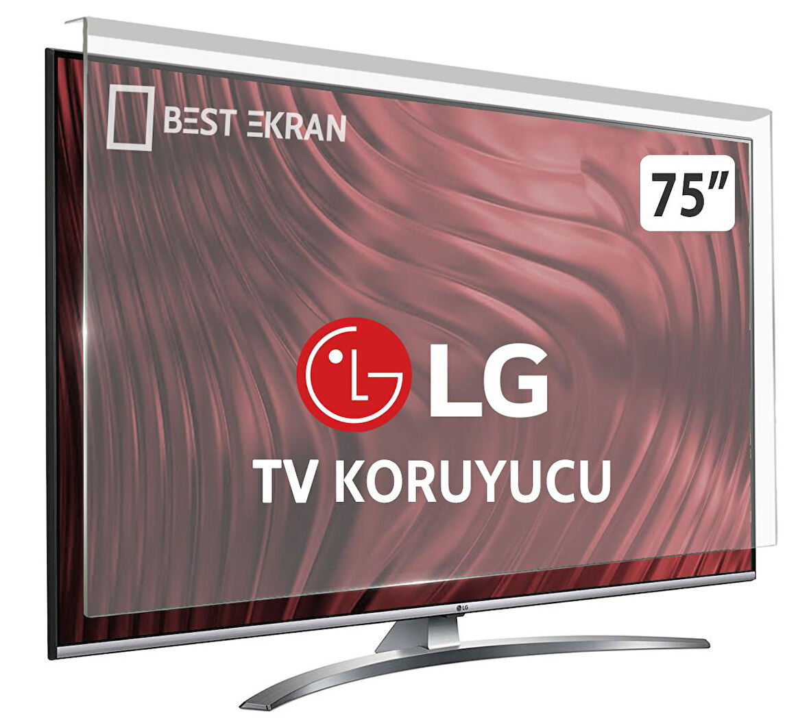 LG 75UJ675V TV EKRAN KORUYUCU - LG 75" inç  Smart led TV Koruyucu