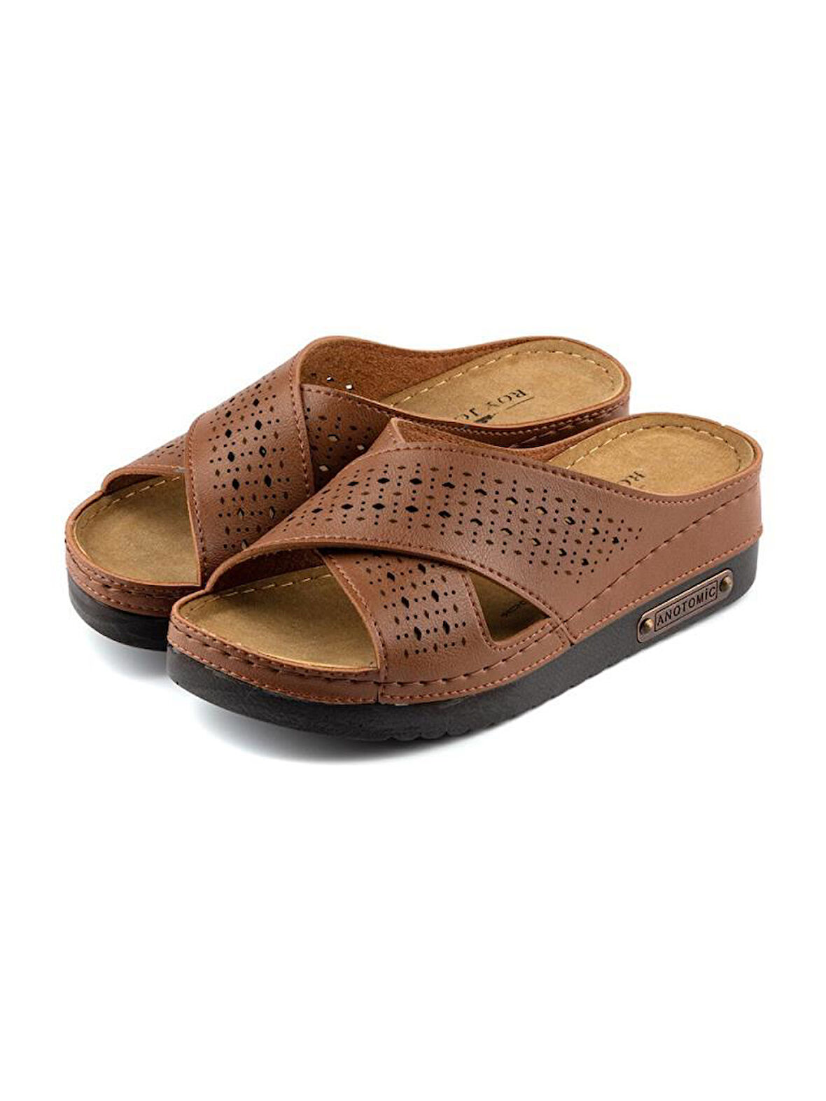 ROY JONES 3025 TABA COMFORT CASUAL ANATOMİK GÜNLÜK RAHAT TERLİK