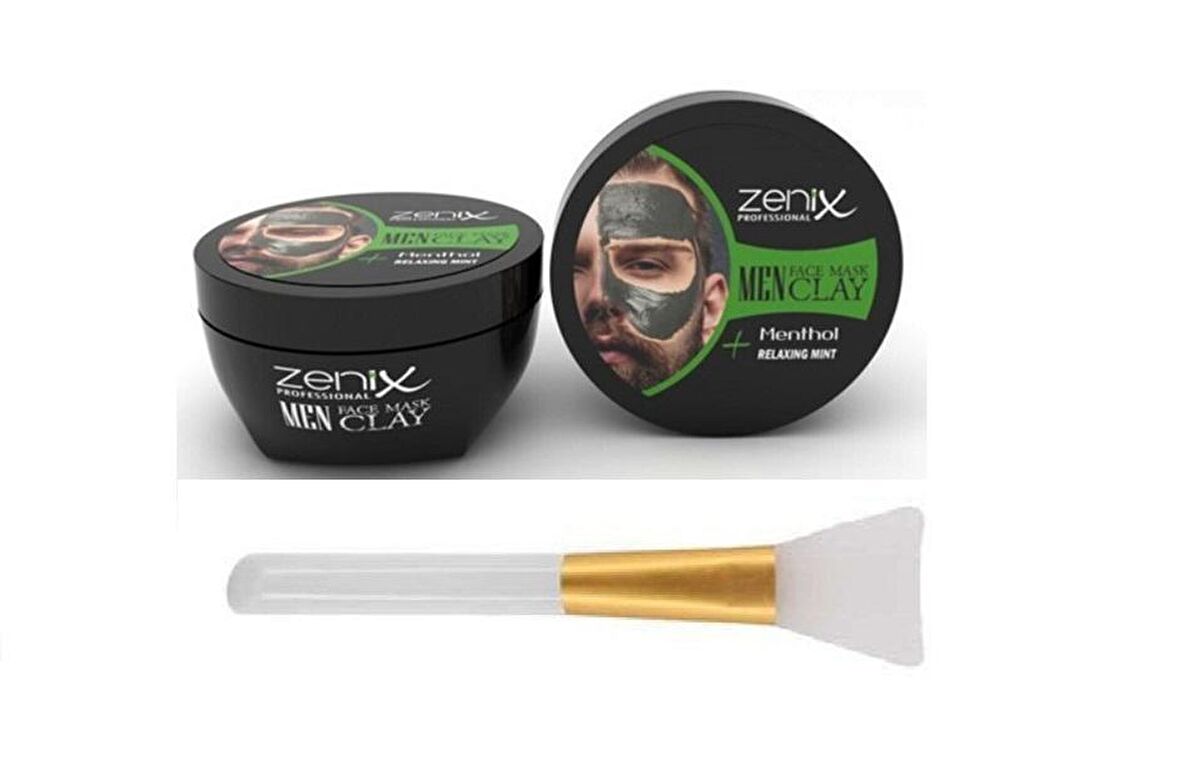 ZENİX MENTOL KİL MASKESİ 350 ML + MASKE FIRÇASI
