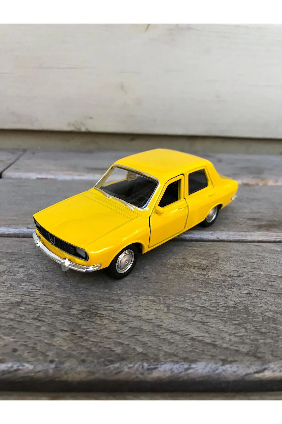 Welly Renault 12 Diecast Metal Araba Model Araba Oyuncak Araba Çek Bırak Araba 12 Cm Toros Araba