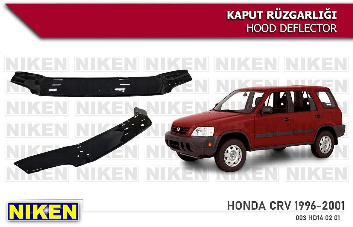 Honda Crv Kaput Rüzgarlığı Koruyucu 1996-2001 Arası