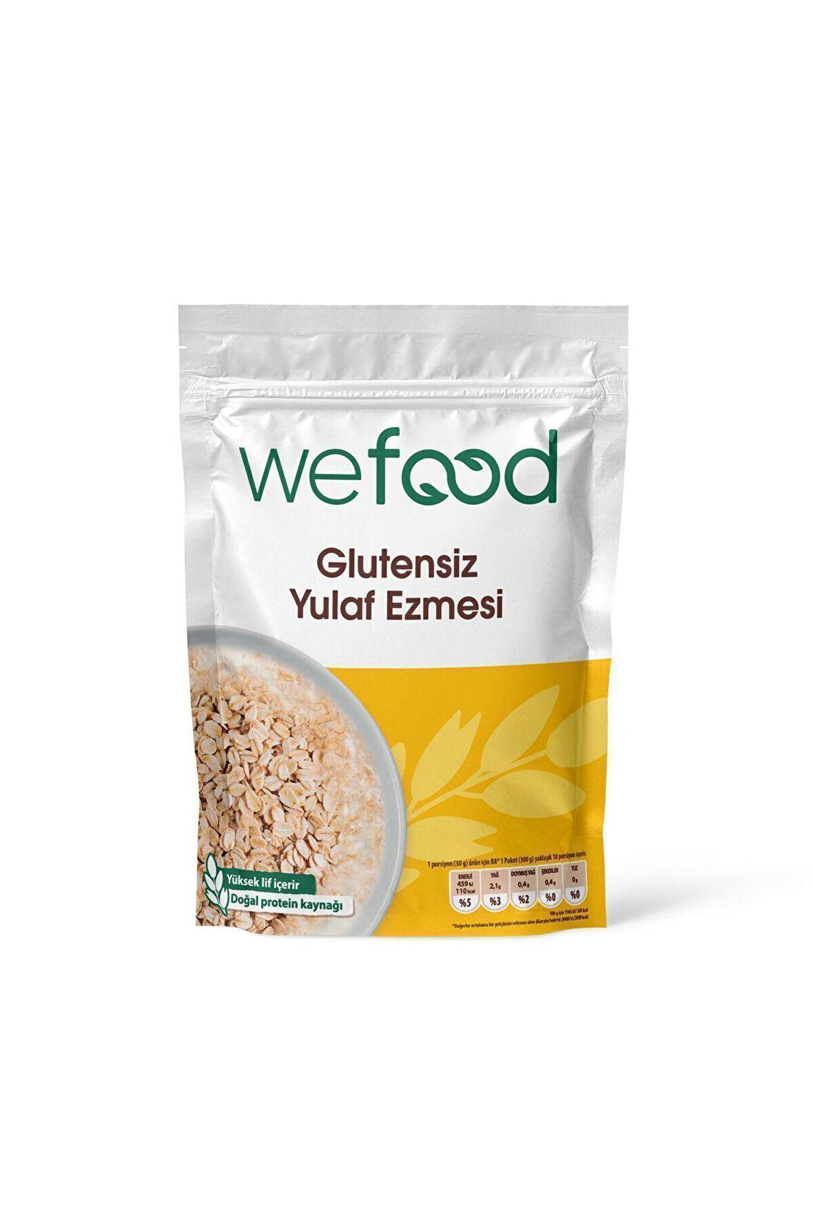 Wefood Glutensiz Yulaf Ezmesi 300 gr