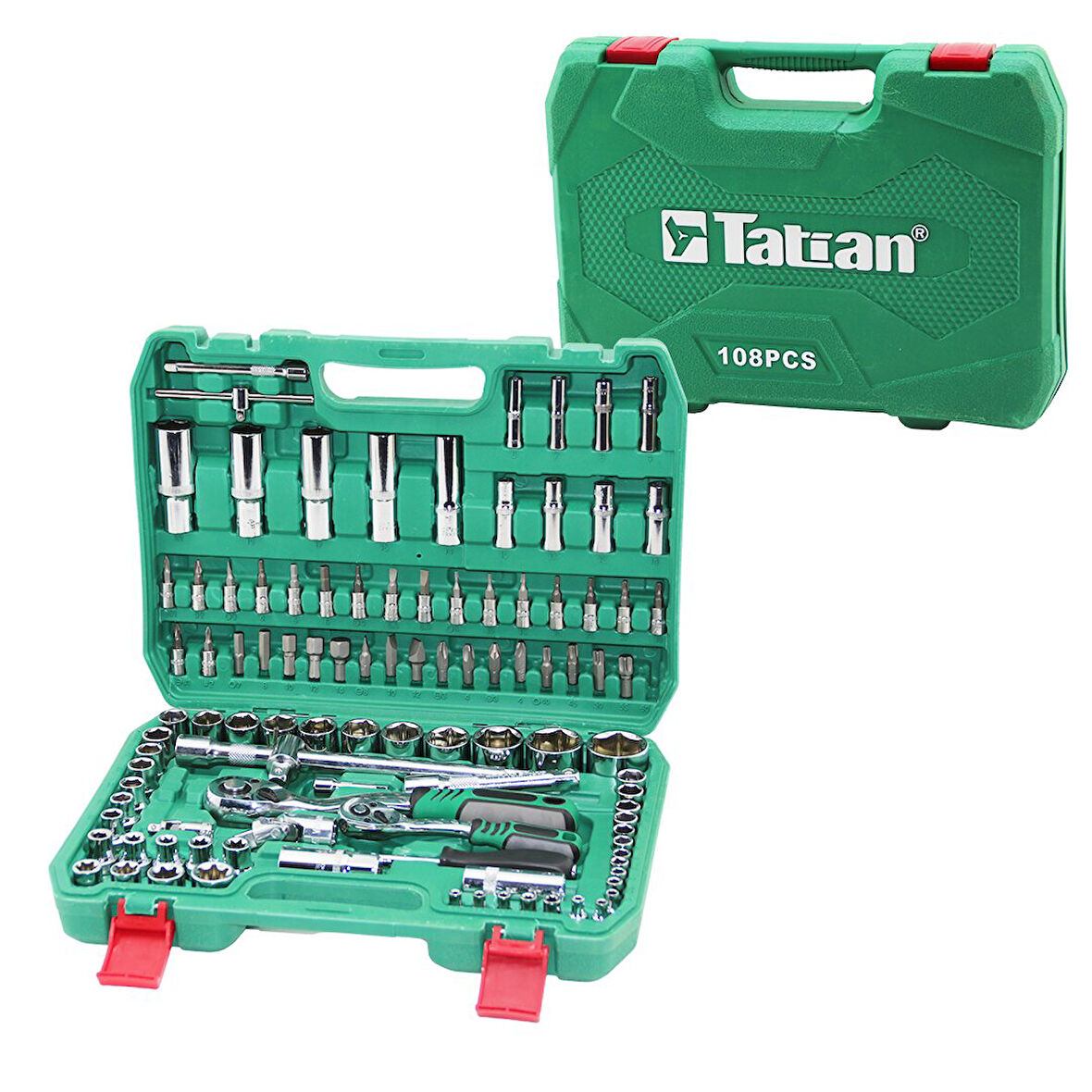 108 PCS LOKMA SETİ PLASTİK ÇANTALI (5250)