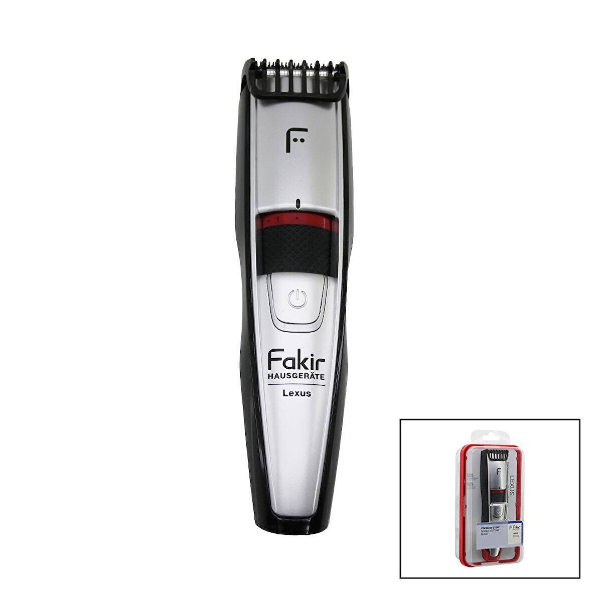 FAKİR LEXUS SAÇ SAKAL KESME - TRAŞ MAKİNESİ USB ŞARJ 0.5---10MM KESİM AYARI 2 SAAT ŞARJ=60DK KULLANIM (5250)