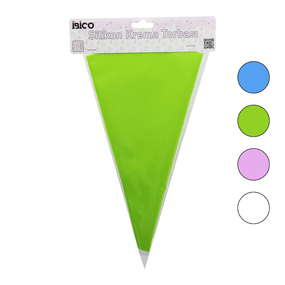 SİLİKON  30CM TEKLİ  KREMA SIKMA  TORBASI (5250)