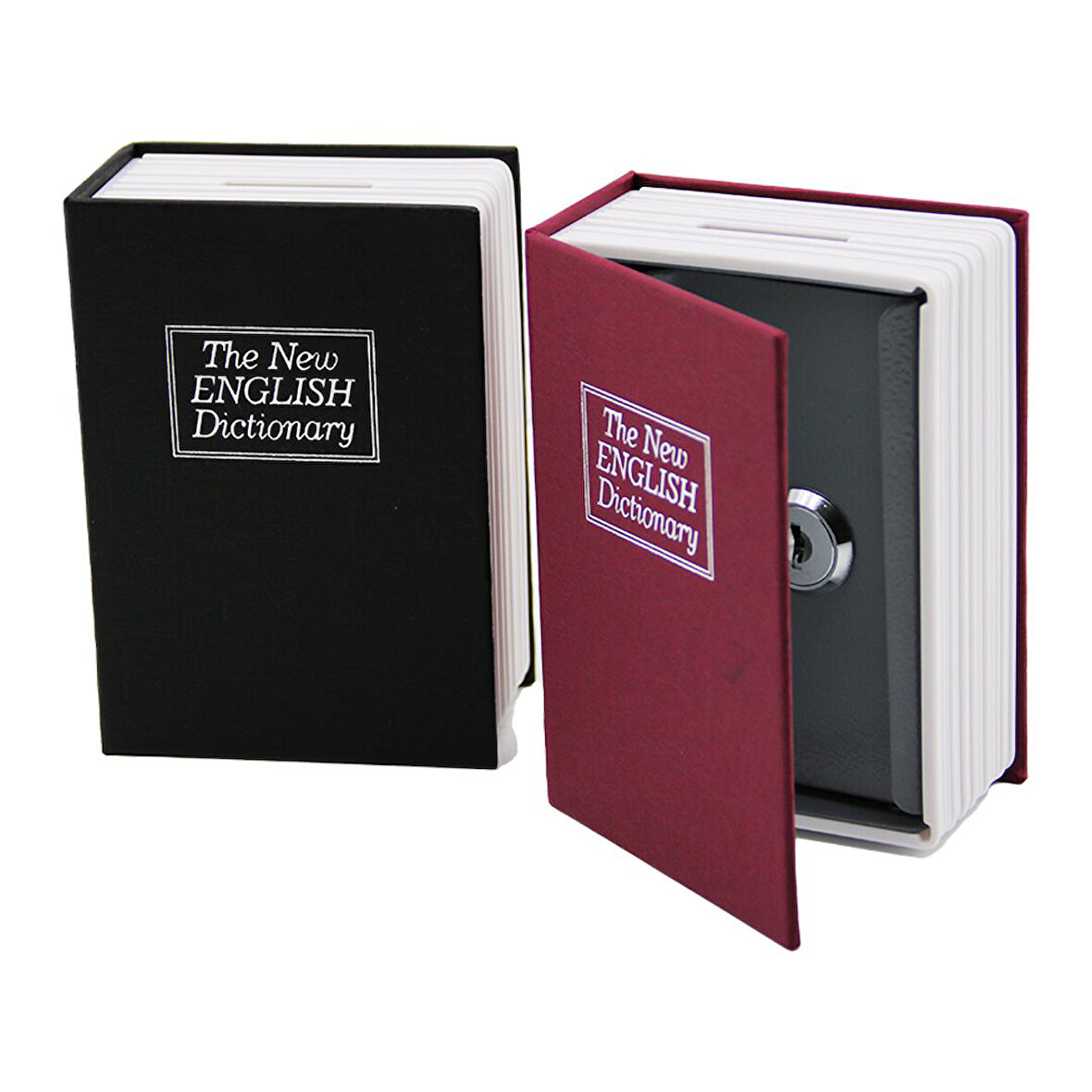 BÜYÜK KİTAP MODELİ  KİLİTLİ KASA - KUMBARA - 180X115X55MM (5250)