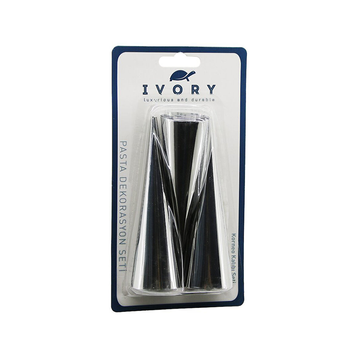 3PCS  KORNEO KALIP - PASTA DEKORASYON  ÇAP: 3CM X UZUNLUK: 12CM (5250)