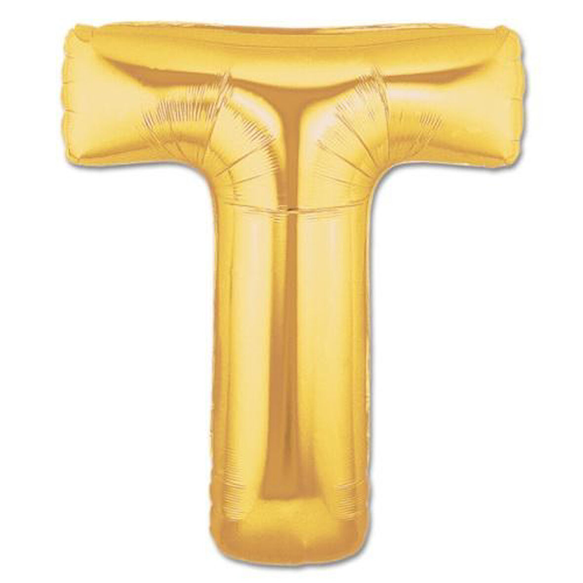 T Harf Folyo Balon Altın Renk  40 inç (5250)