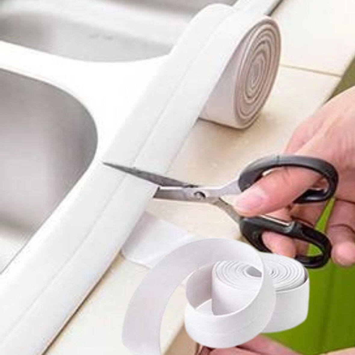 Su Sızdırmaz Banyo Mutfak Lavabo Küvet İzolasyon Şerit Bant (5250)