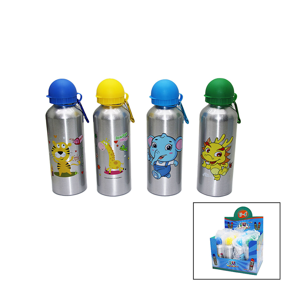 ERKEK METAL SULUK MATARA 500ML (5250)