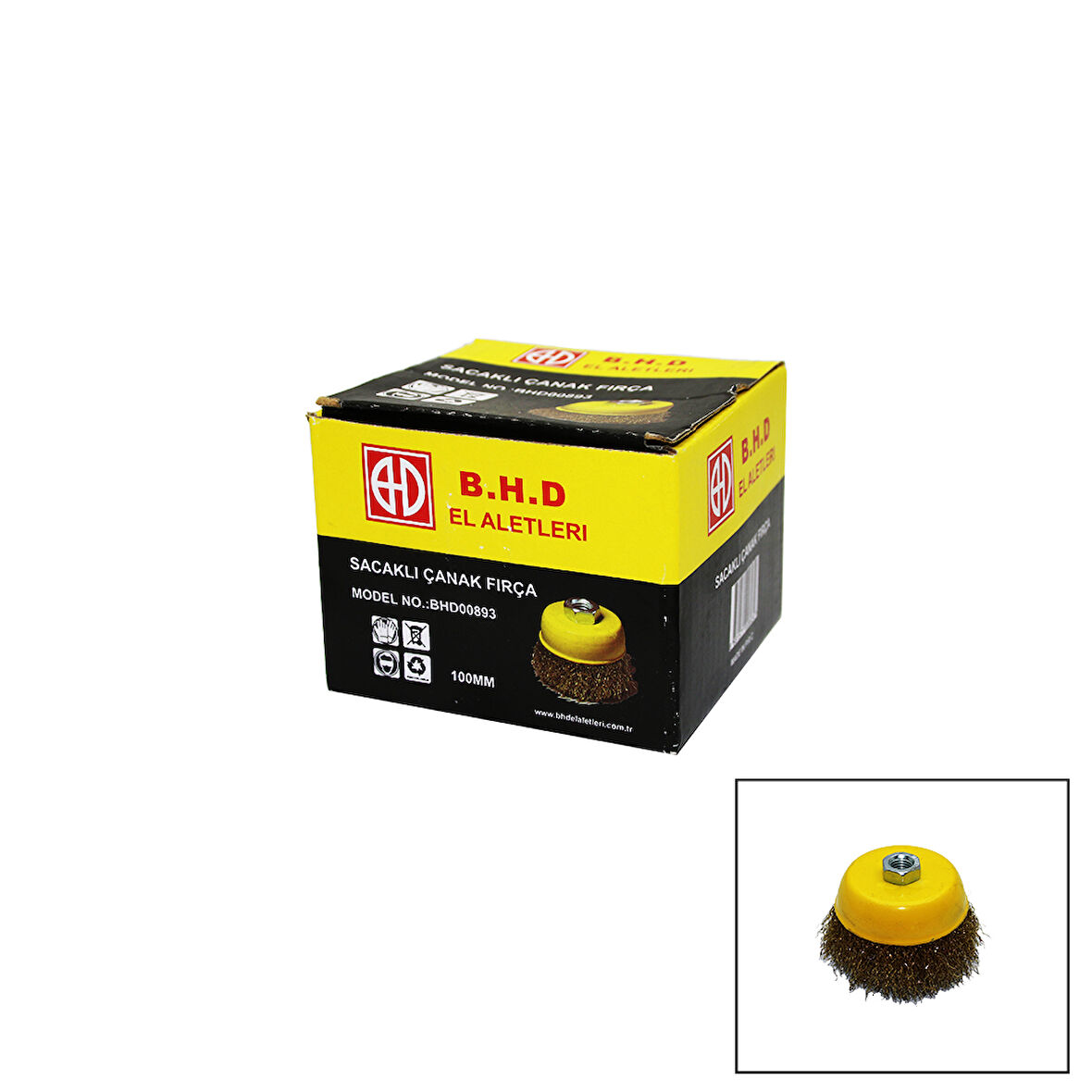 100MM SAÇAKLI ÇANAK FIRÇA (5250)