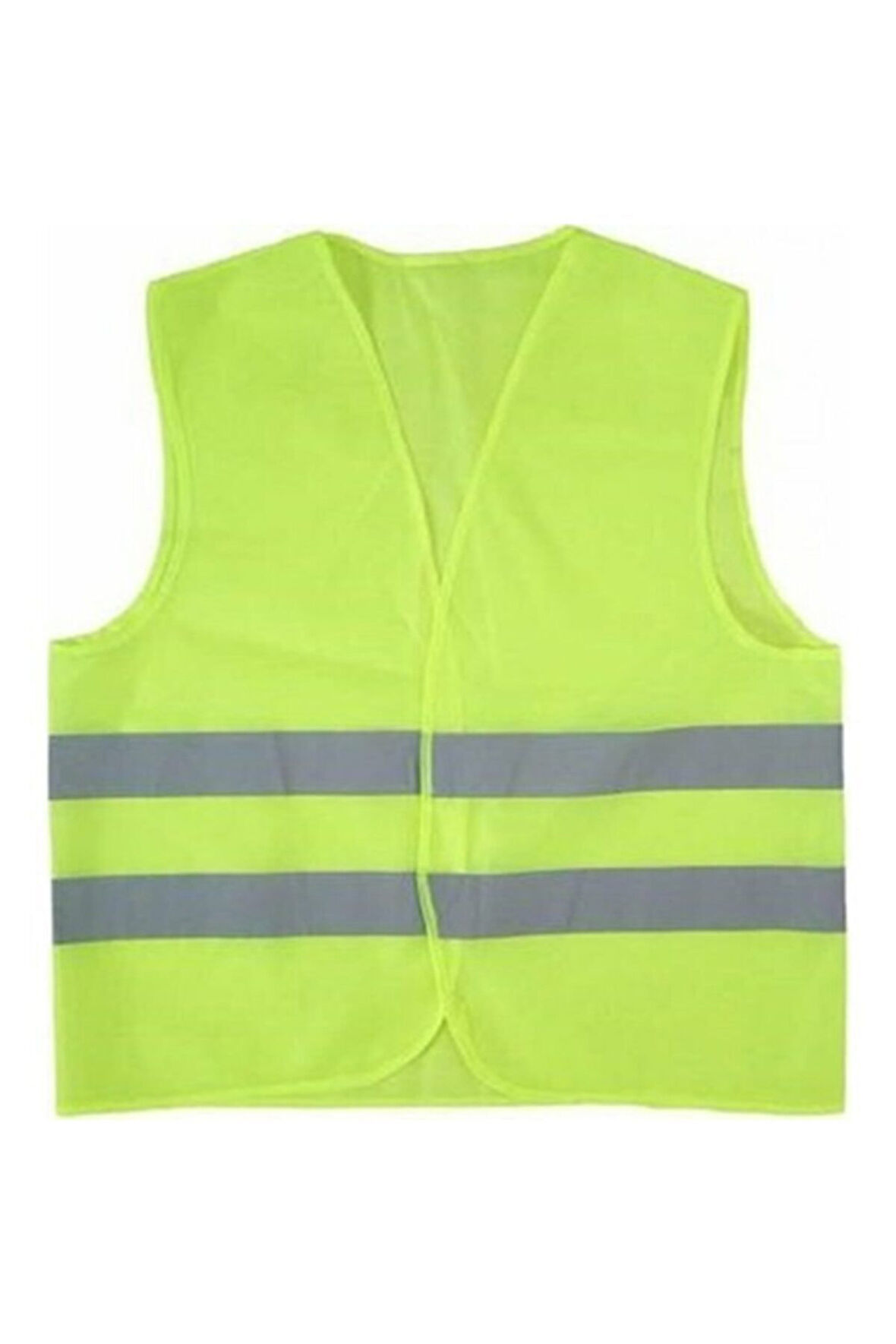 FOSFORLU YEŞİL SARI İKAZ YELEK (5250)