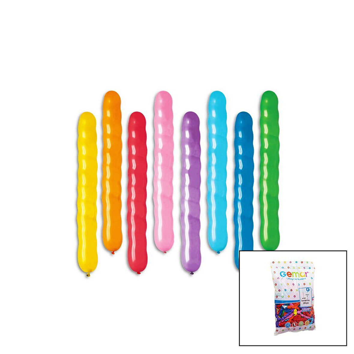 BALON UZUN BURGULU 31 İNÇ - H.80CM - 100PCS ( PAKET İÇİNDE 100 ADET VARDIR ) (5250)