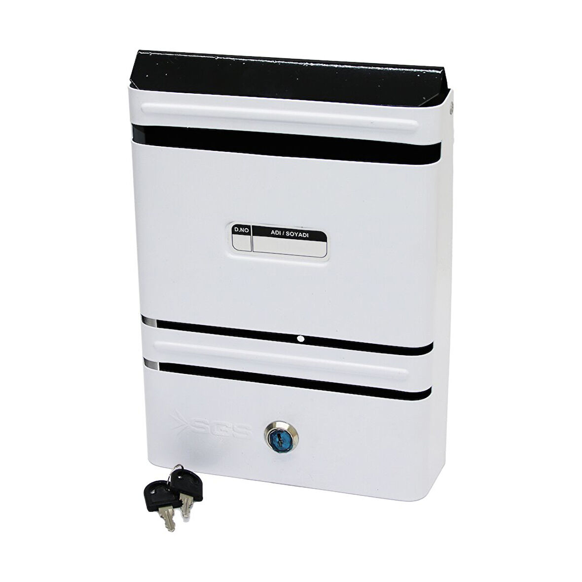 METAL BEYAZ POSTA KUTUSU (5250)