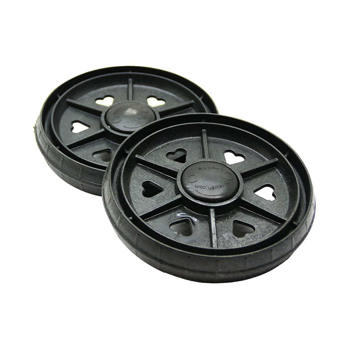 SERT PAZAR ARABA TEKERİ KALPLİ (5250)