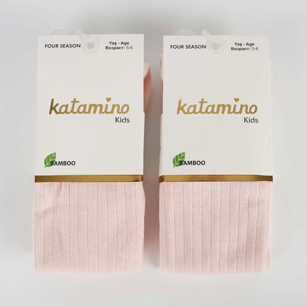 Beyza Kız Bambu Külotlu 1-5 Yaş  Pudra