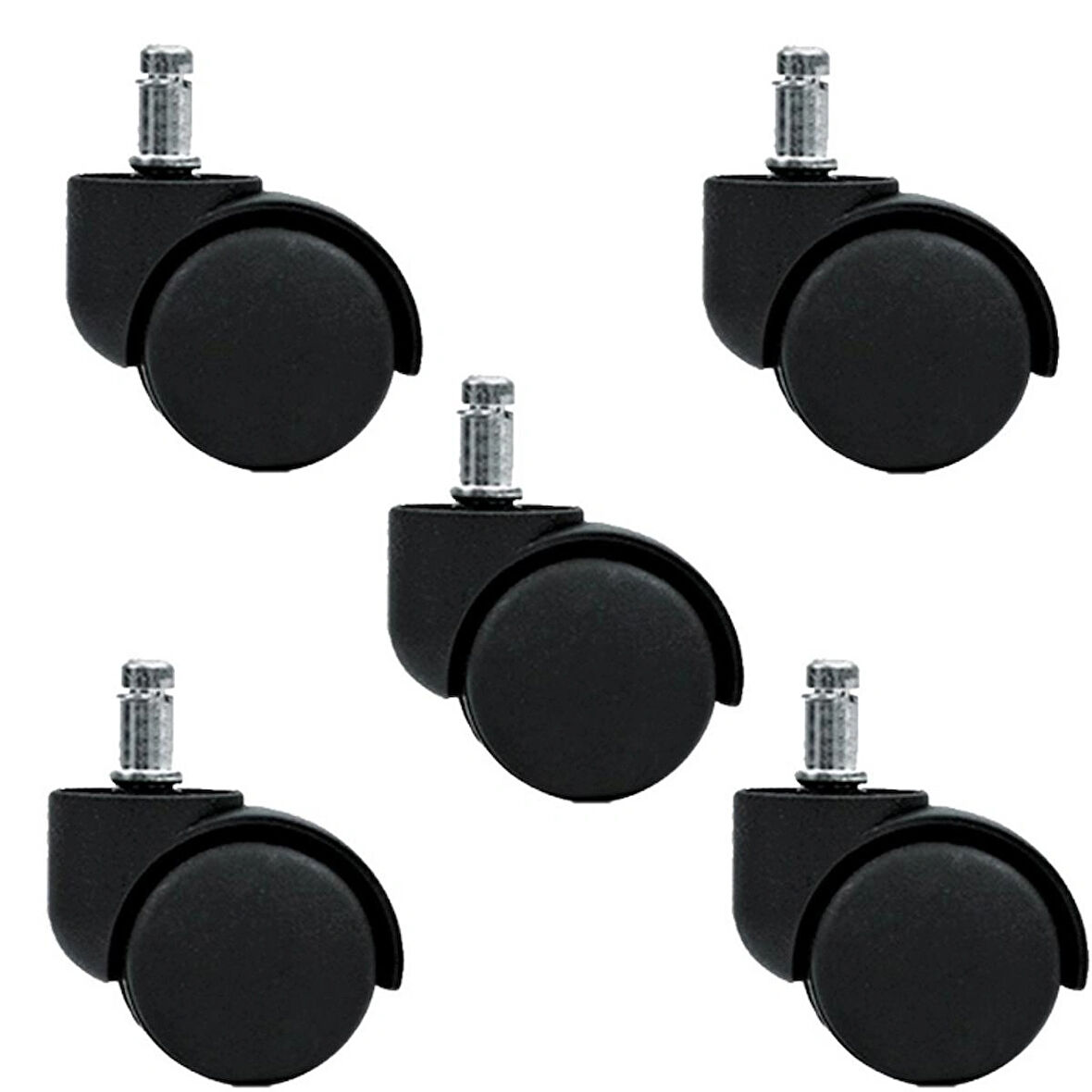 OTH GRUP Ofis Koltuğu Tekerleği ,Koltuk Tekeri 5'Lİ Set Sandalye Tekeri