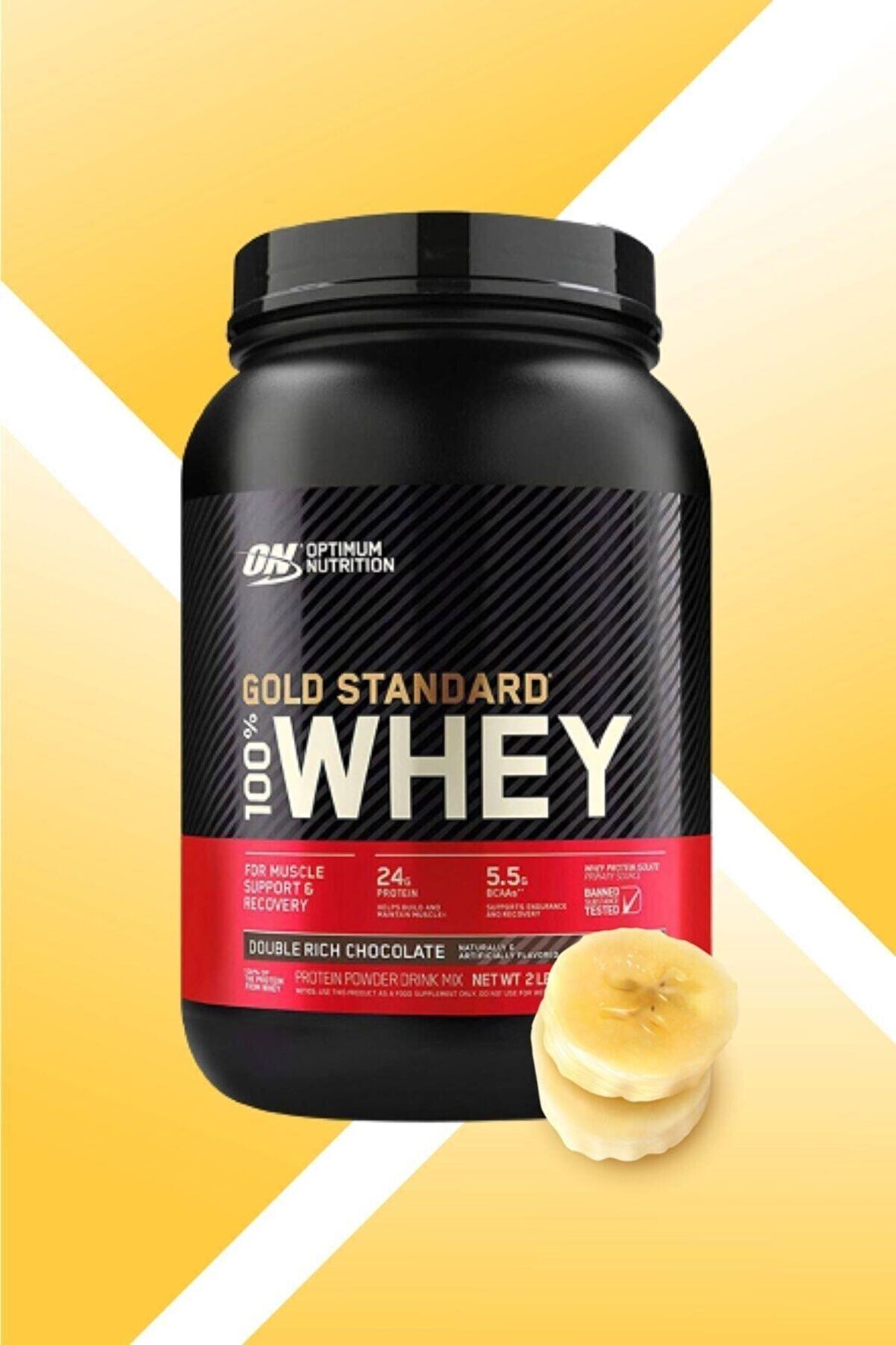 Optimum Gold Standard Whey Protein 908 Gr Muz Aromalı